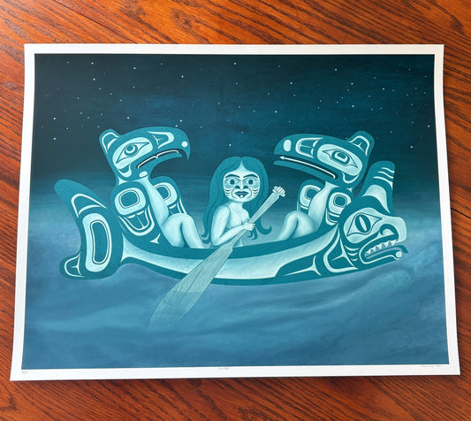 Guided limited Edition Giclee Print